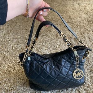 Black Michael Kors tote bag